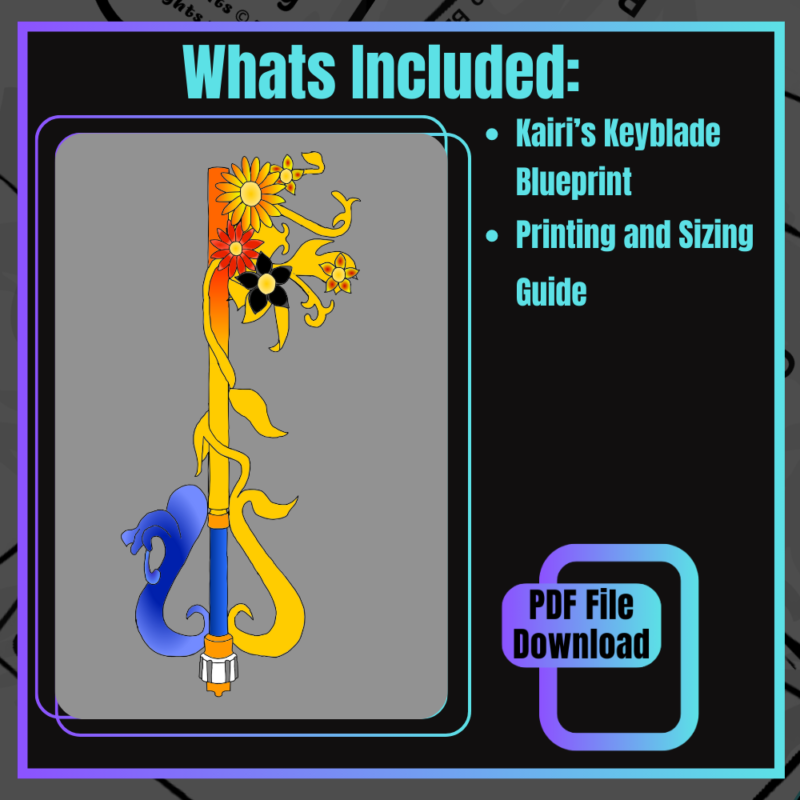 Kairi's Keyblade Blueprint (PDF File)
