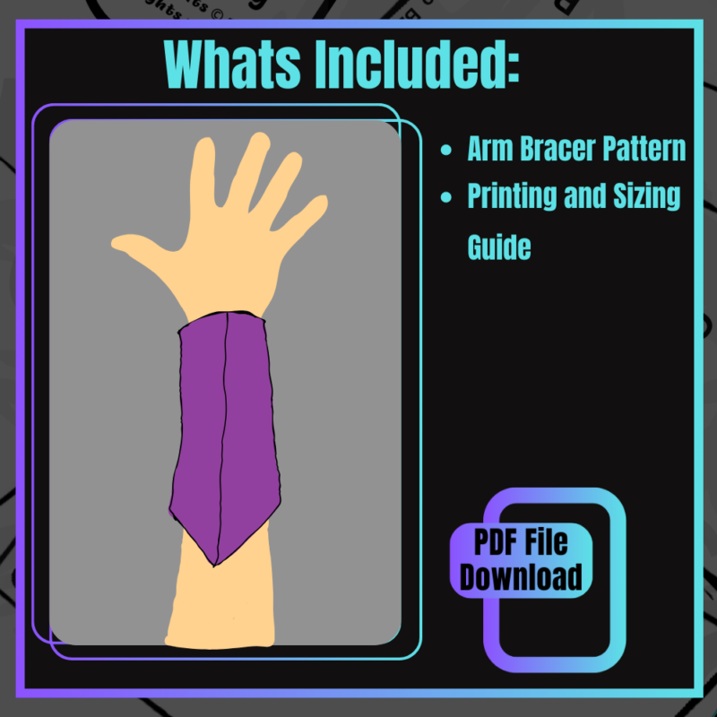 Full rounded Arm Bracer (PDF File)